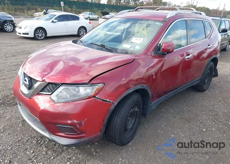 2016 Nissan Rogue S from USA, damaged, VIN KNMAT2MV5GP705505
